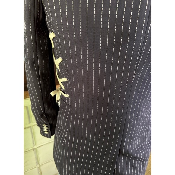 Veronica Beard Taylor Lace-Up Blazer 0 - Picture 13 of 15